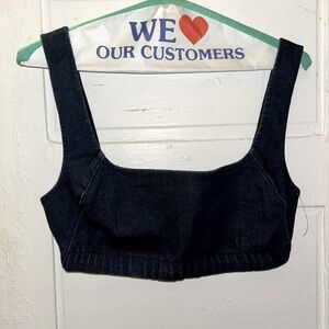 CALVIN KLEIN DENIM SPORTS BRA